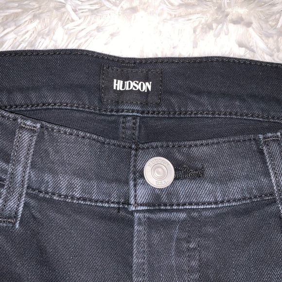 HUDSON Jeans Riley Crop Relaxed Star Grommet Sz 29 - Picture 11 of 12